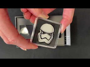 YouTube Unboxing of The Faces of the First Order™ – Stormtrooper 1oz Silver Coin.