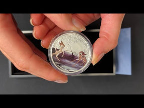YouTube Unboxing of Disney Bambi 80th Anniversary – Bambi and Faline 1oz Silver Coin.