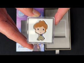 YouTube Unboxing of Disney Frozen – Anna 1oz Silver Chibi® Coin.