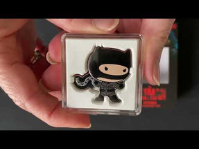 YouTube Unboxing of The Batman Series – CATWOMAN™ 1oz Silver Chibi® Coin.