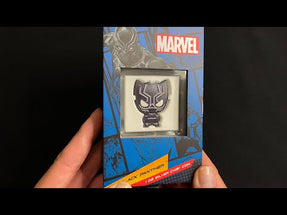 YouTube Unboxing of Marvel - Black Panther 1oz Silver Chibi® Coin.