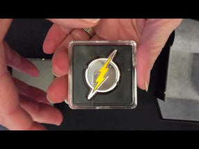 THE FLASH™ Emblem 1oz Silver Coin Unboxing on YouTube