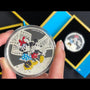 Disney Mickey & Friends – Mickey & Minnie 3oz Silver Coin