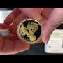HARRY POTTER™ Classic - Golden Snitch™ 1/4 oz Gold Coin Unboxing.