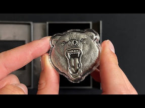 YouTube Unboxing of Fierce Nature - Grizzly Bear 2oz Silver Coin.