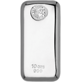 10oz Silver Bar Perth Mint - New Zealand Mint