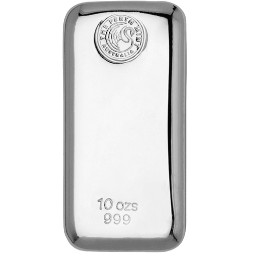 10oz Silver Bar Perth Mint - New Zealand Mint
