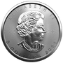 1oz Silver Royal Canadian Mint Maple (Random Year) Effigy.