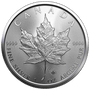 1oz Silver Royal Canadian Mint Maple (Random Year).